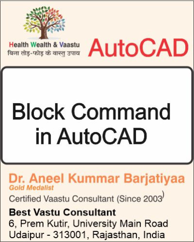 Block Command in AutoCAD